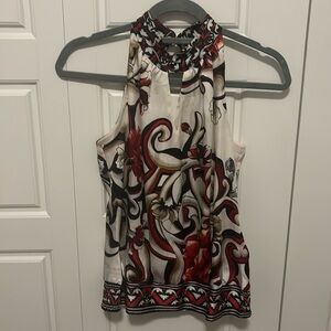 White House Black Market sleeveless blouse